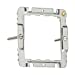 Curved edge 12G grid faceplate