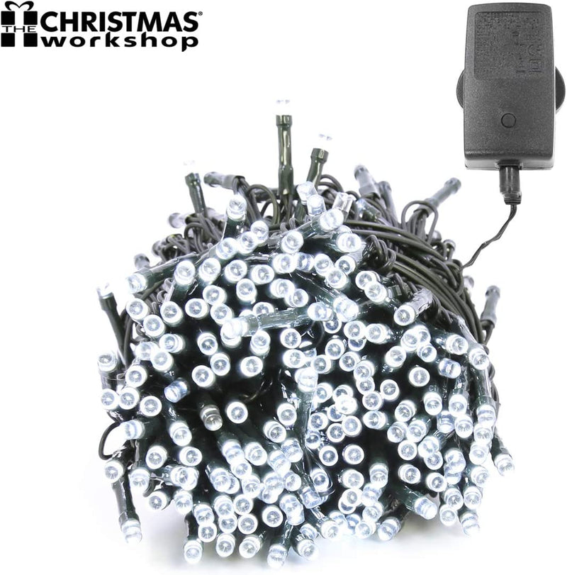 White Ultra Bright LED String Chaser Lights - 400 LED