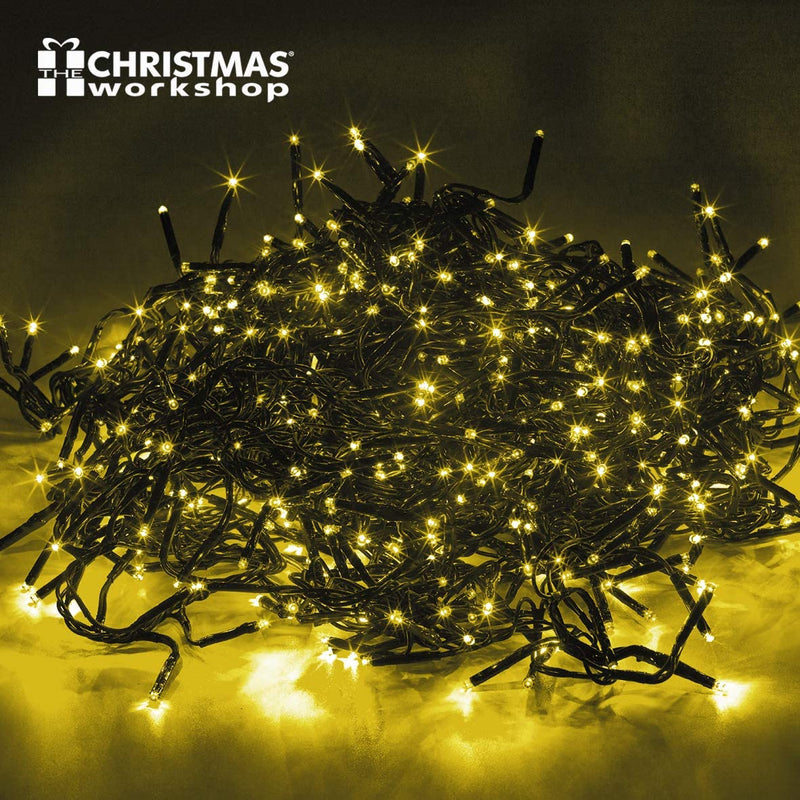 Warm White Ultra Bright LED String Chaser Lights - 1000 LED