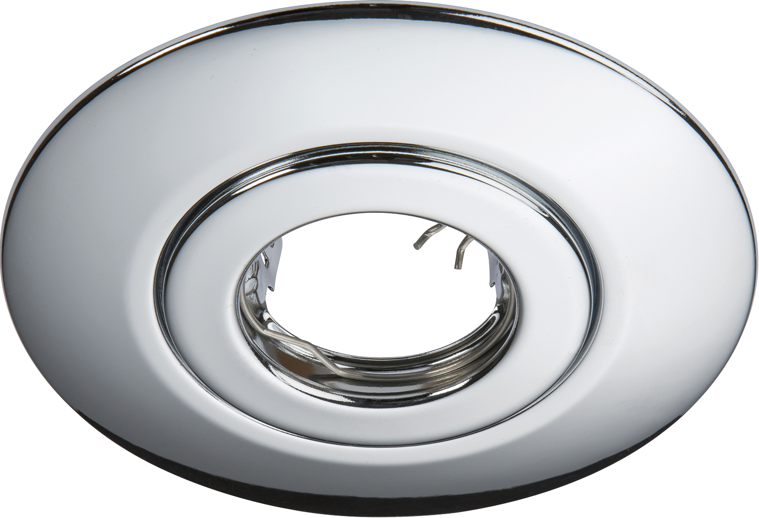Recessed Downlight Hole Converter Kit - Chrome