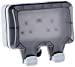 Smart Wi-Fi Weatherproof 13A Twin Wall Sockets with 2 USB Ports (IP55)