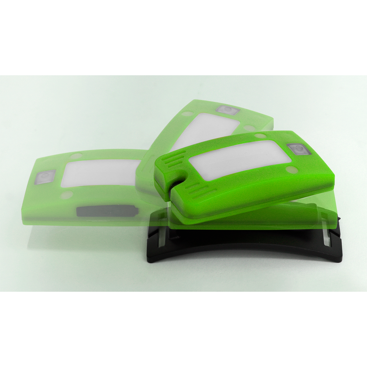 2W COB LED Auto Sensor Rechargeable Head Torch - Green