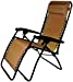 Textilene Reclining Chair, Bronze