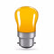 15W Small Bayonet Cap Pygmy Sign Bulb - Amber