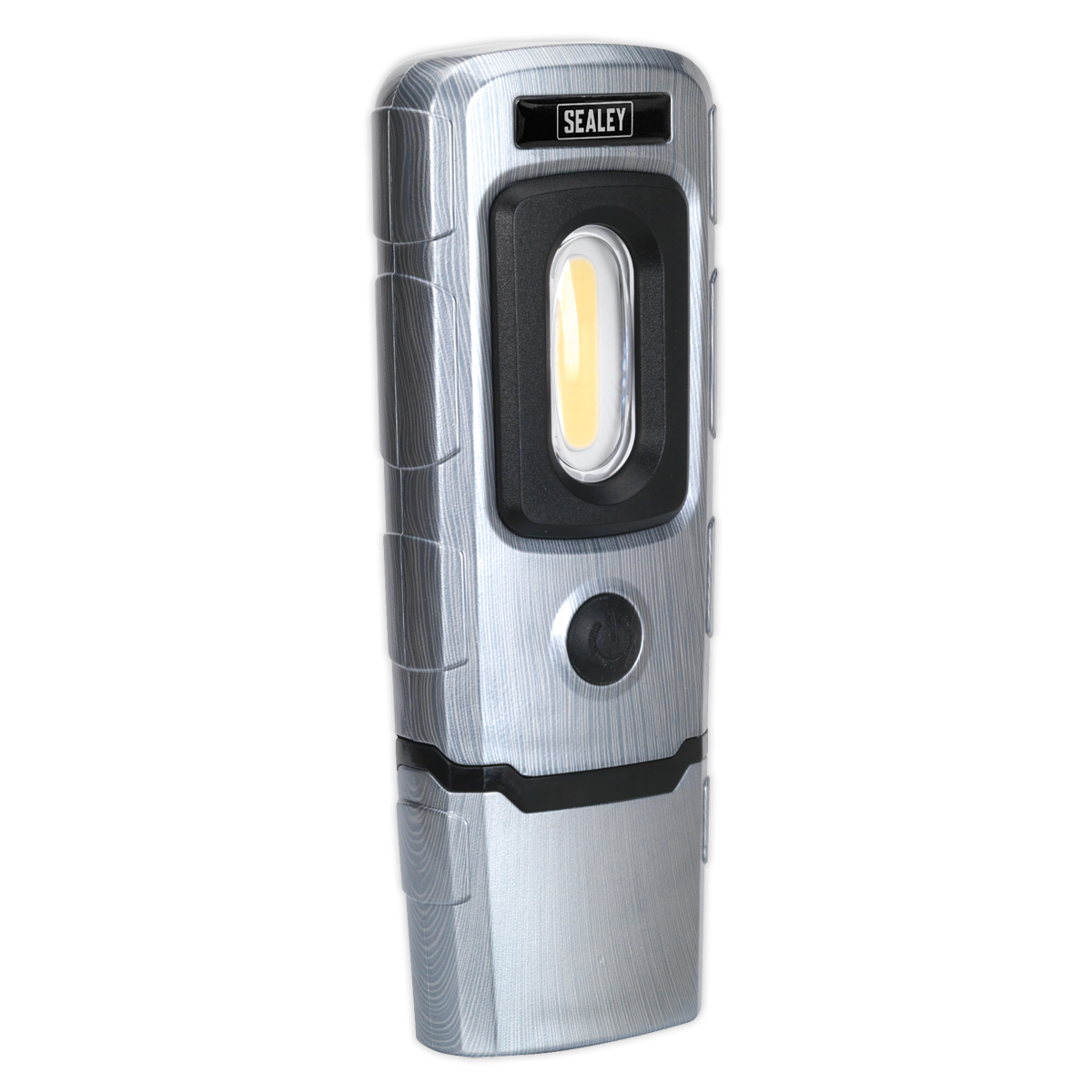 Rechargeable LED 360 Inspection Lamp - Brushed Aluminium