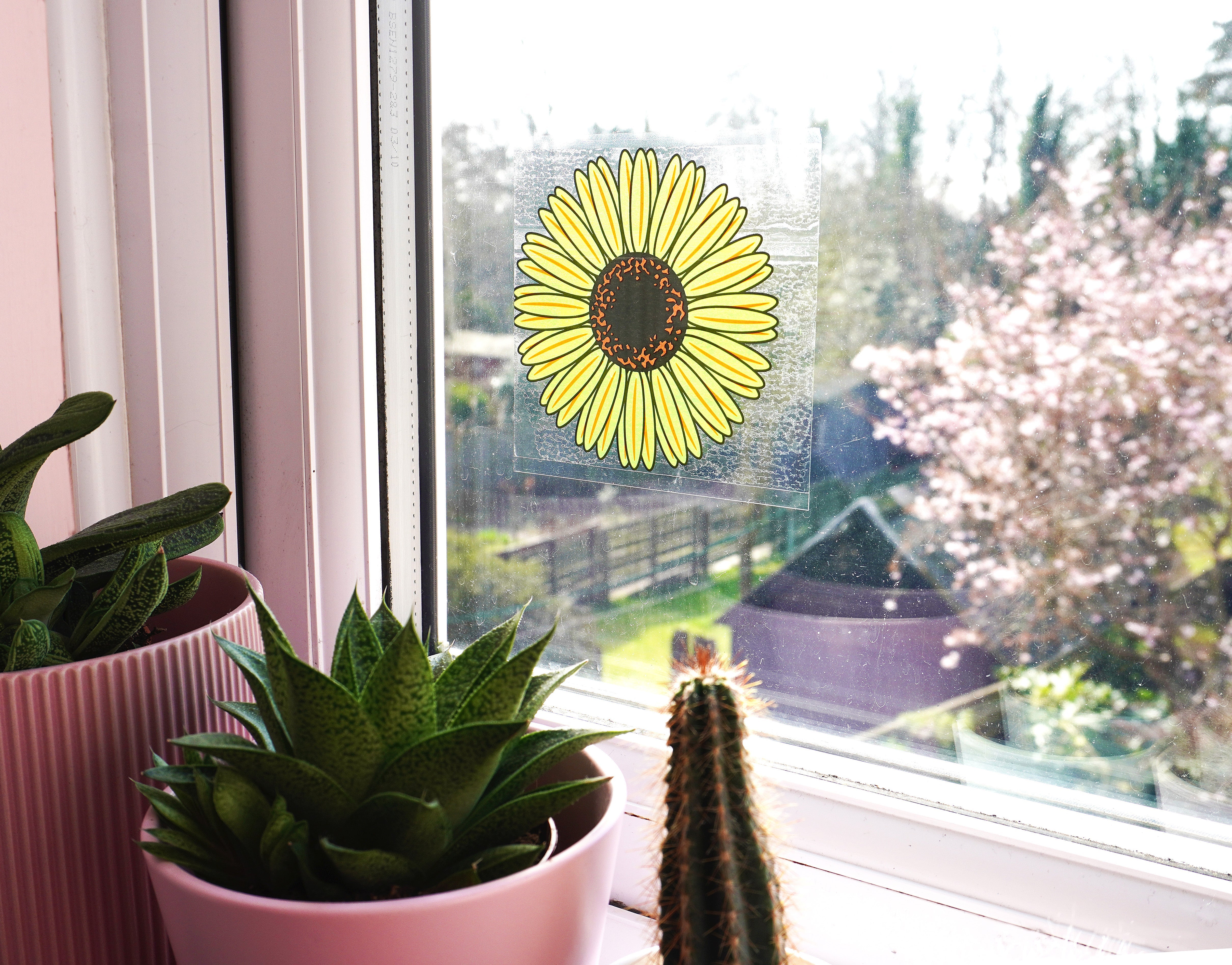 Advanced Fly Trap WIndow Sticker, 4 Pack