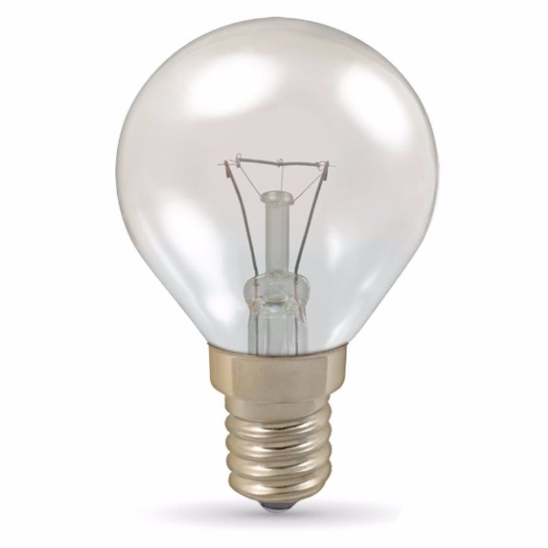 40W Small Edison Screw 300 Degree Round Oven Bulb