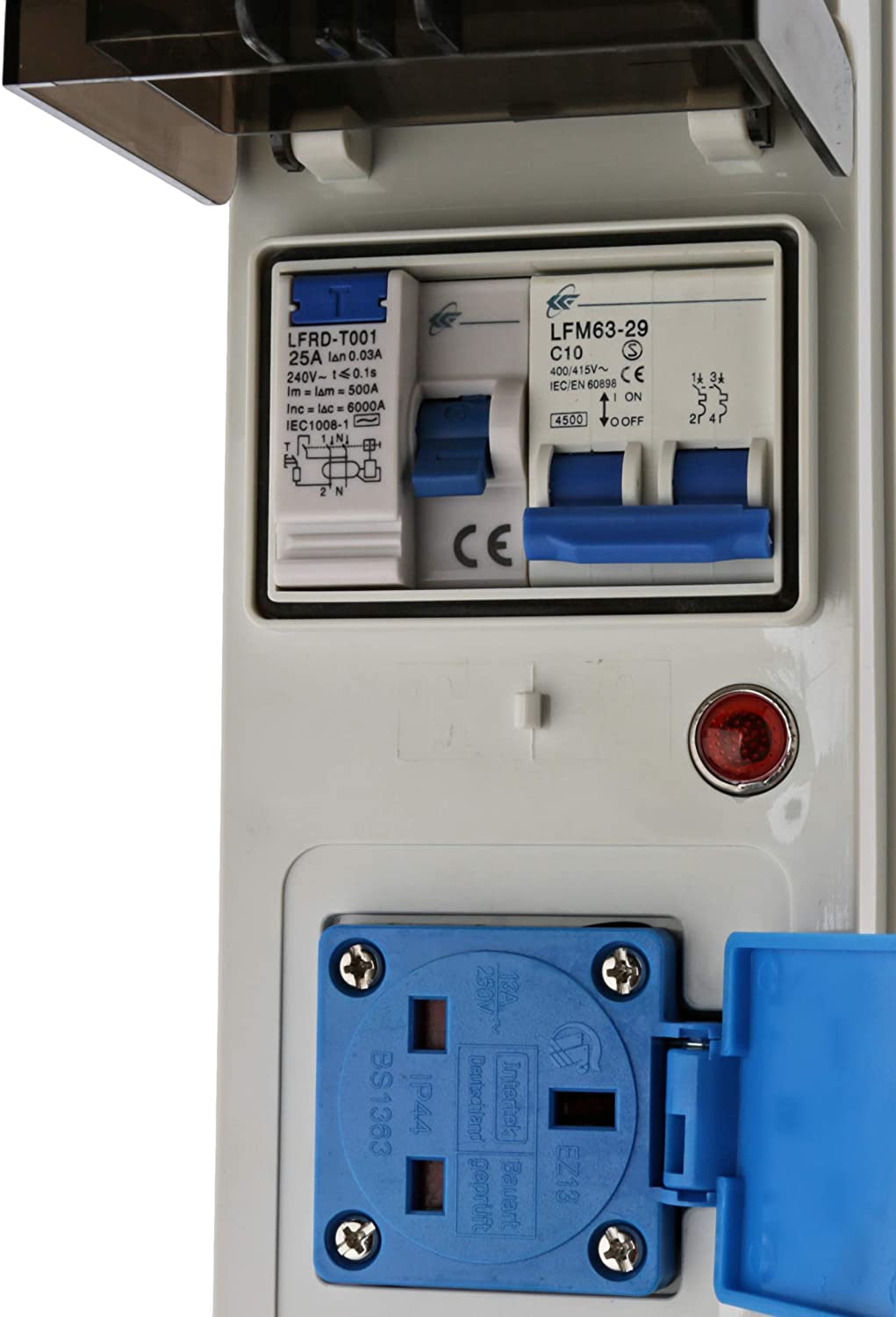 Mains Supply Unit with 3 Sockets 20m Cable
