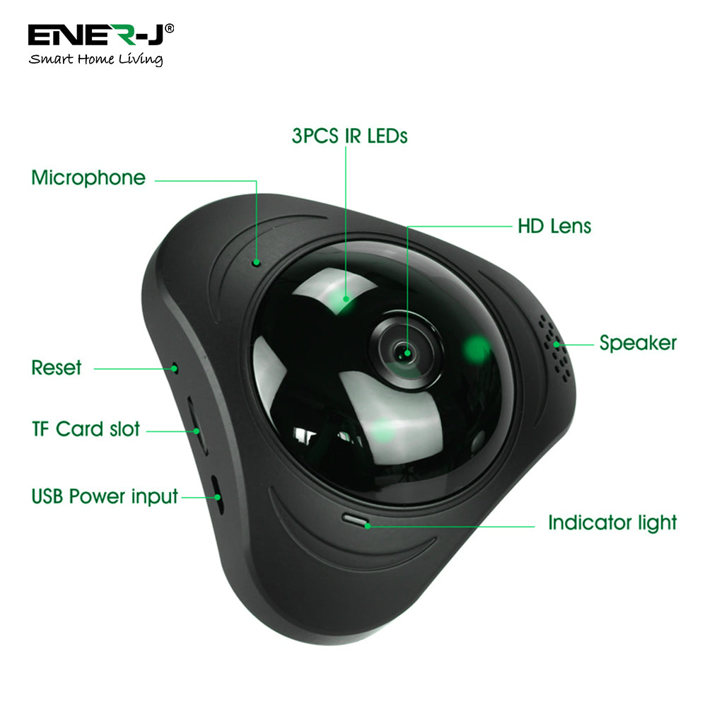 Smart VR360 Indoor IP Camera, 360 view