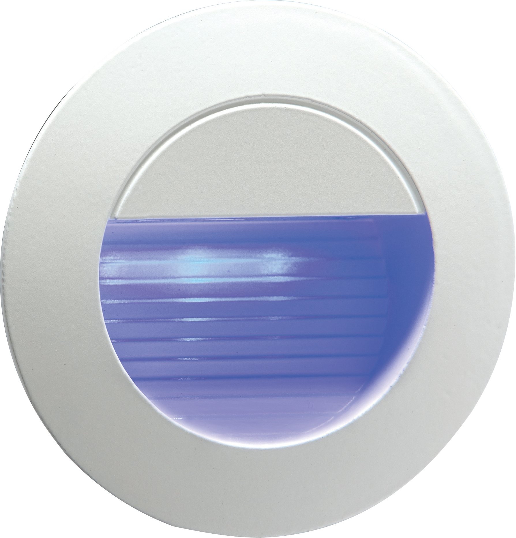 IP54 Round LED Recessed Stair & Wall Guide Light -Blue