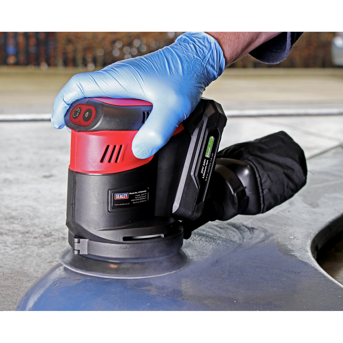 20V 125mm Orbital Palm Sander - Body Only