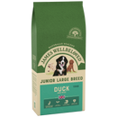 Complete Dry Large Breed Junior Dog Food - Duck & Rice - 15KG