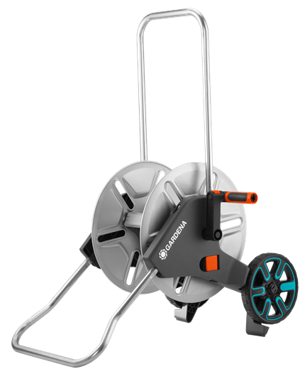 Gardena CleverRoll M Metal Reel with Plastic Handle