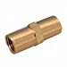 5/8" Brass Earth Rod Coupler