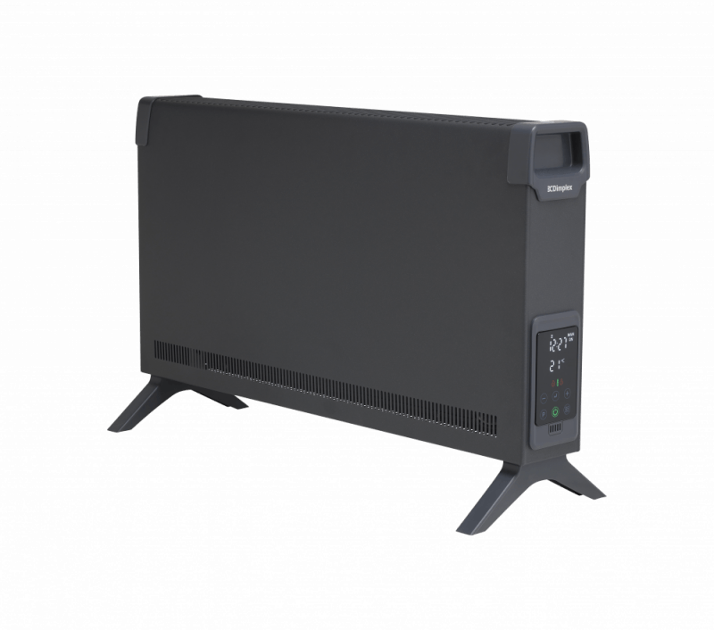 3kW Smart Convector Heater - Black