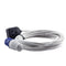16A 230V Black Male to 1 Gang Socket Hook Up Extension Cable Lead - 25m