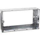 2G 35mm Galvanised Steel Extension Box