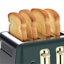 Ascend 4 Slice Toaster - Green