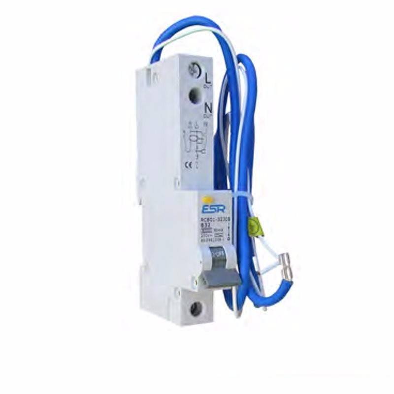 6A 30mA RCBO C Curve 6KA 1 Pole Domestic Consumer Unit Circuit Breaker