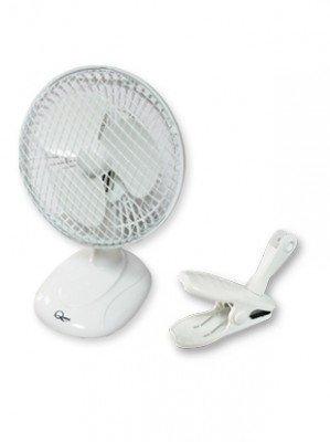 6" 2 IN 1 Desk & Clip On Fan