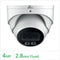 Eagle 4MP Full-Colour Fixed Lens Network Turret Camera, White