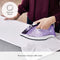 2400W Crystal Clear Steam Iron, Amethyst