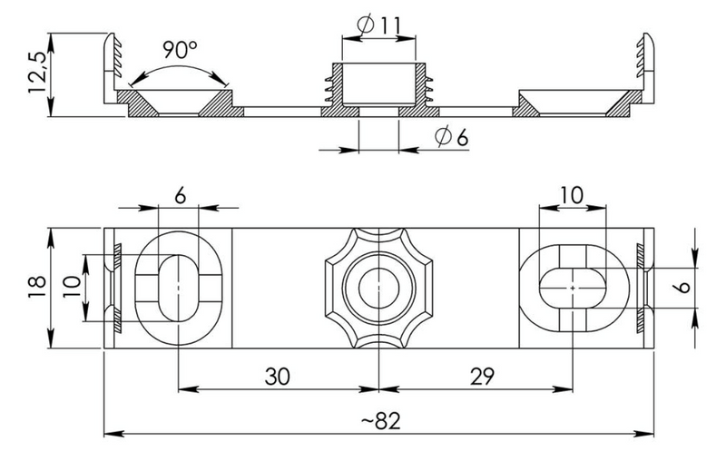 Combi 308/5 32A Grey IP66 Weatherproof Junction Adaptable Box Enclosure With 5 Way Connector