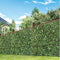 Expandable Artificial Light Ivy Willow Fence Panel