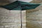 2.1m Steel Parasol - Green