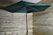 2.1m Steel Parasol - Green