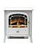 Chourchevel Optiflame Electric Stove - Matt White