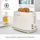 Dune 2 Slice Toaster, Cream