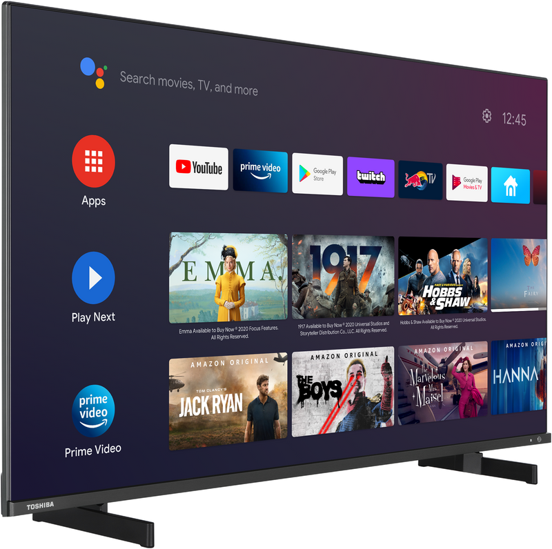 43 Inch Smart 4K UHD HDR QLED Android TV