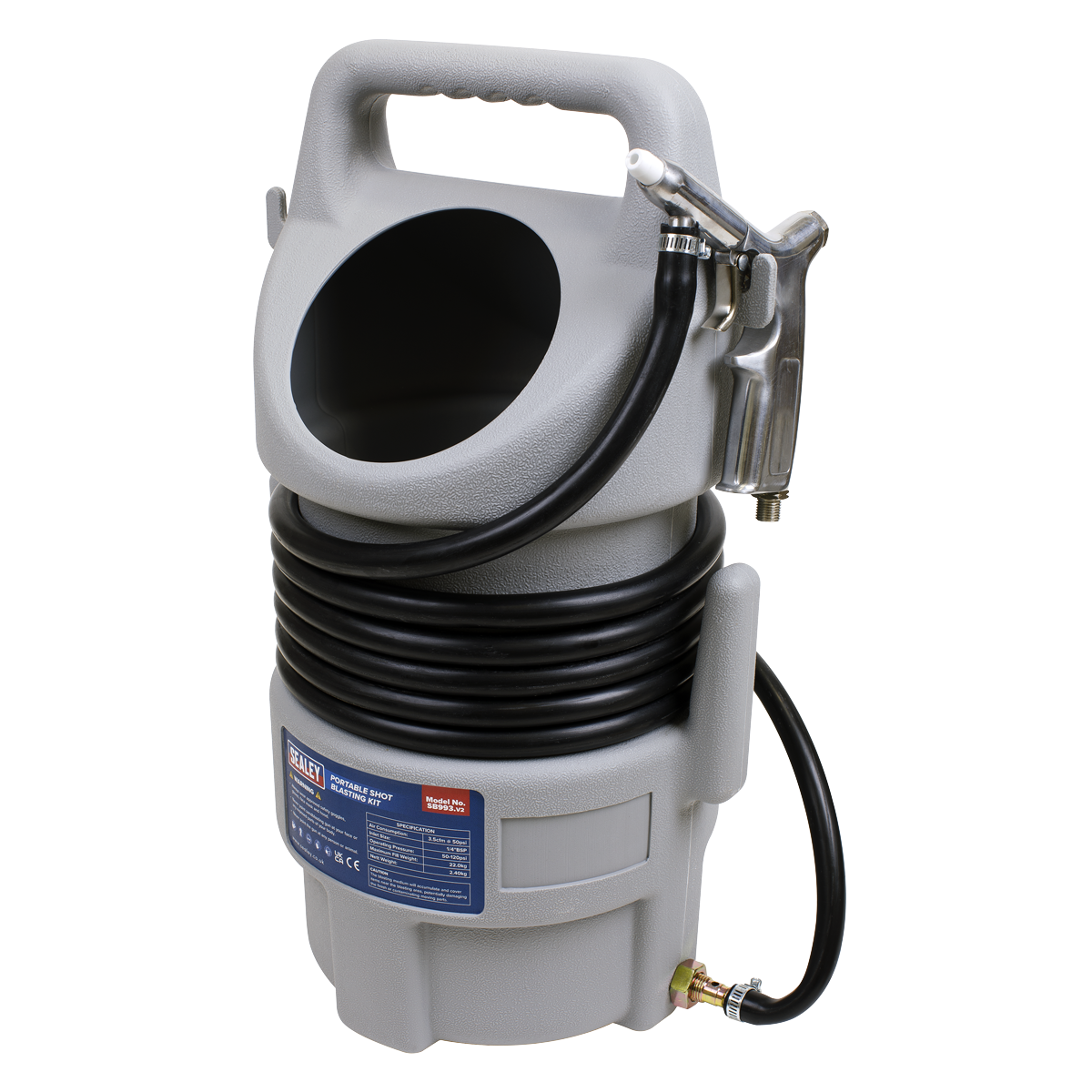 22KG Shot Blasting Kit