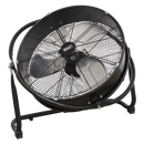 Industrial High Velocity Orbital Drum Fan 20 Inch 230V