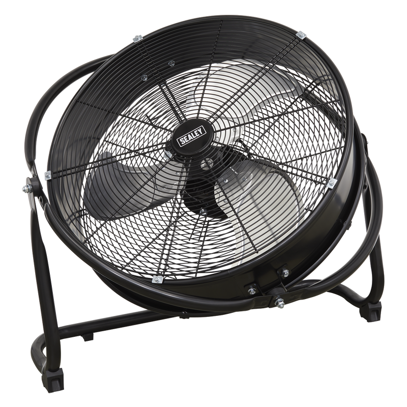 Industrial High Velocity Orbital Drum Fan 20 Inch 230V