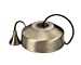 10AX 2-Way Pull Cord Switch - Matt Black