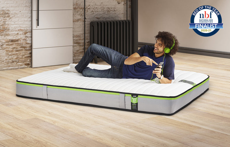 Benchmark S1 Comfort Adult Mattress - Small Double