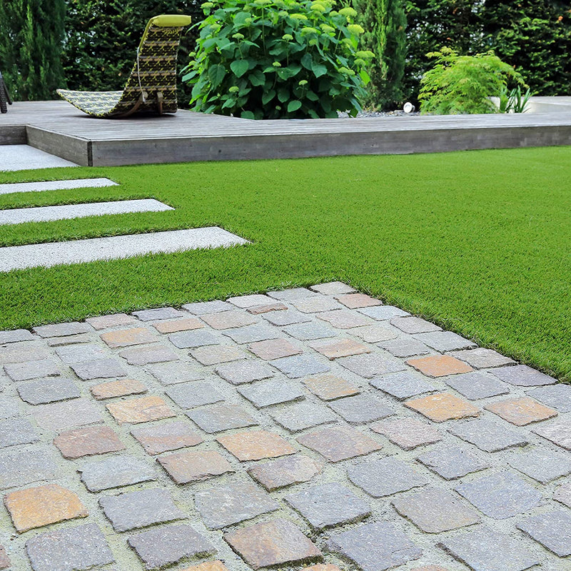 15mm Pile High Light Green Artificial Grass, 15mm x 4m x 1m