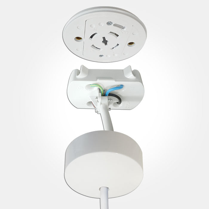 Pre Wired Plug in Ceiling Rose