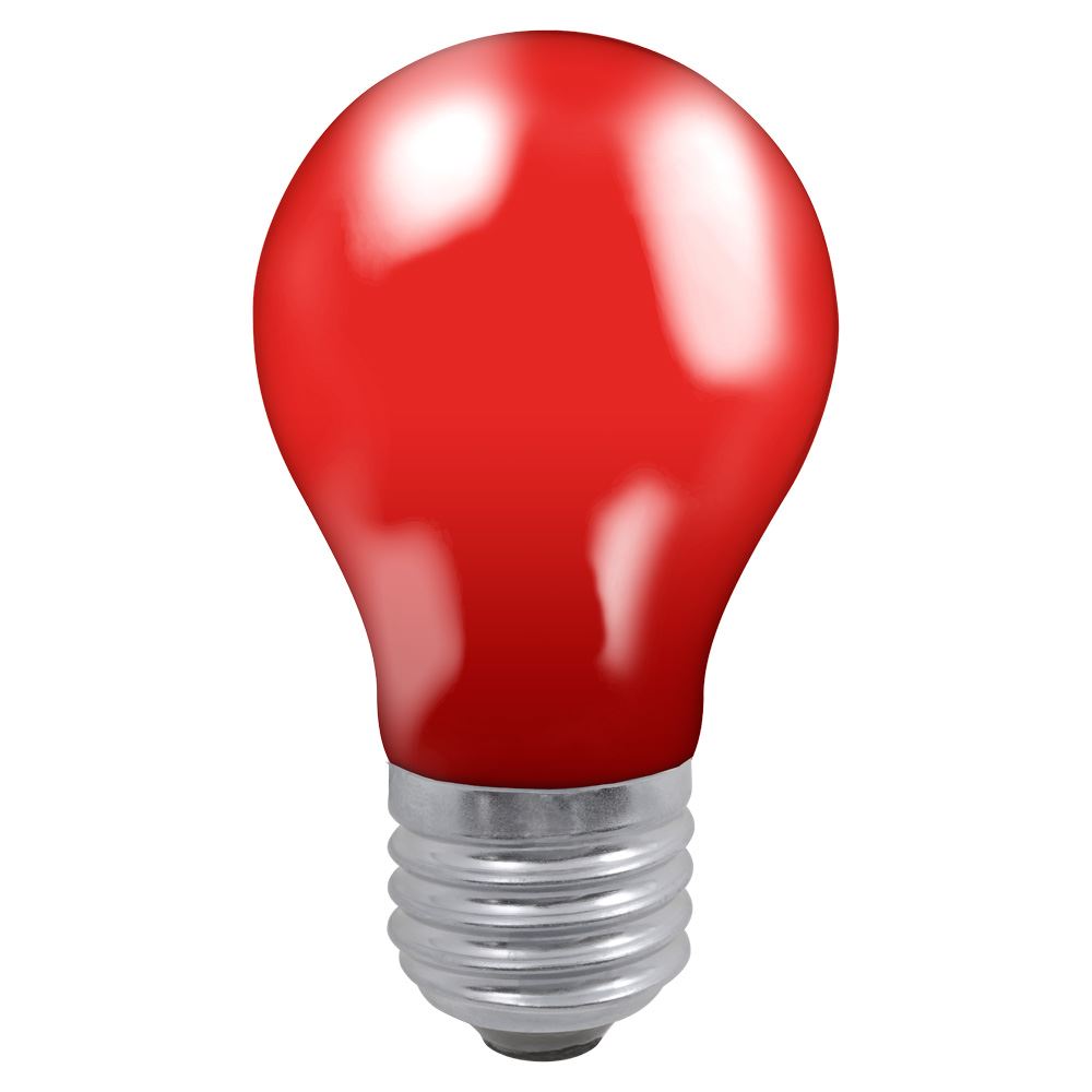 Crompton Colourglazed GLS 25W Red ES-E27