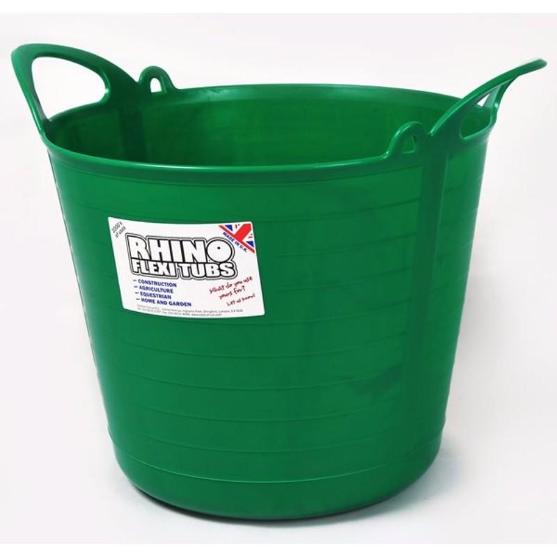 26L Heavy Duty Flexi Tub, Dark Green