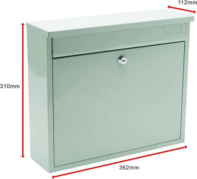 Elegance Post Box - Chartwell Green