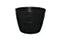 50cm Barrel Planter, Black