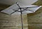 2.1m Steel Parasol - Cream