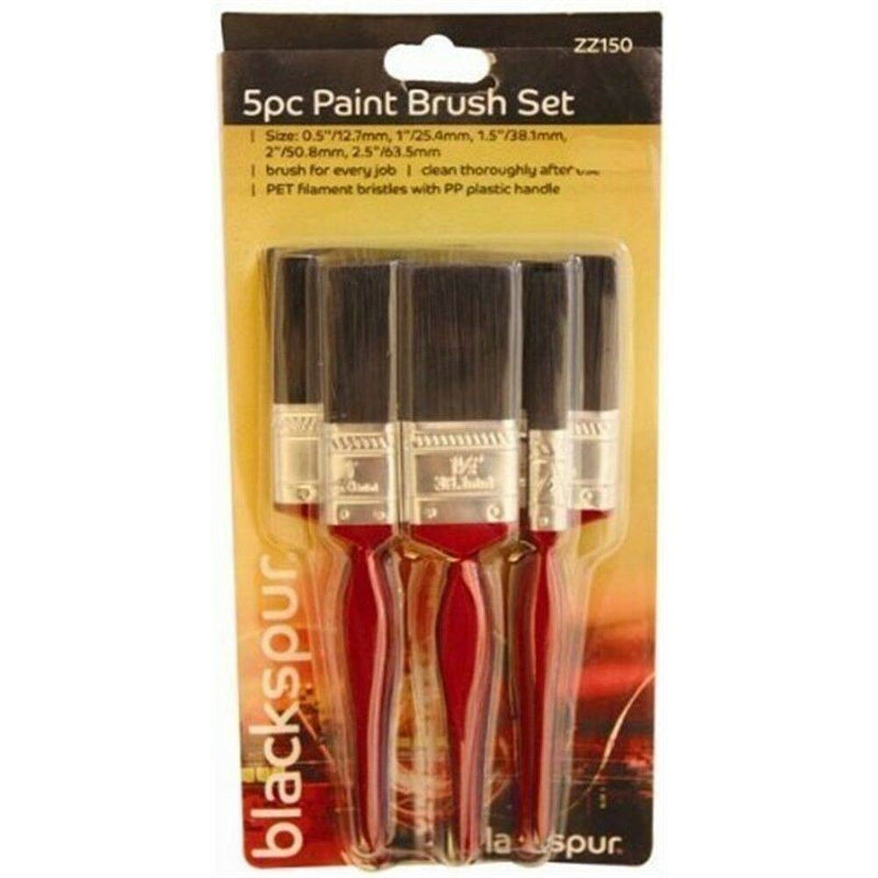 5 Piece Paint Brush Set