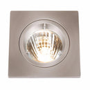 Die-Cast MR16 50mm Low Voltage Square Downlight, Polished Chrome