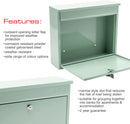 Elegance Post Box - Chartwell Green