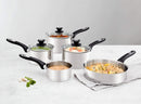 5 Piece Pan Set - Stainless Steel