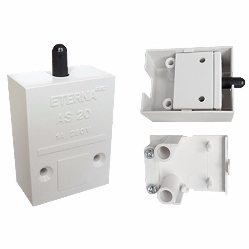 1A Push To Break Contact Autoswitch for Cuboard Cainet Lighting